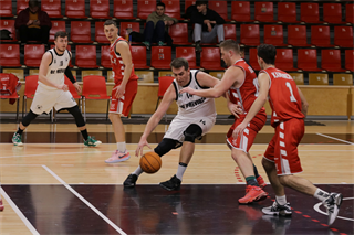 1. liga: BC Prievidza B - BK Slovenský Orol Levoča 102:62 (foto: Ladislav Szibilla)	
