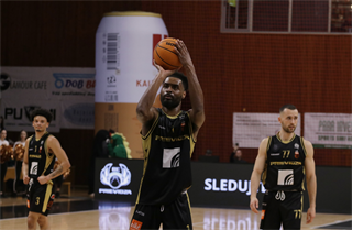 29. Kolo Niké SBL: BC Prievidza - Spišskí Rytieri 77:71 (foto: Ladislav Szibilla)	