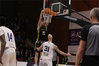 29. Kolo Niké SBL: BC Prievidza - Spišskí Rytieri 77:71 (foto: Ladislav Szibilla)	
