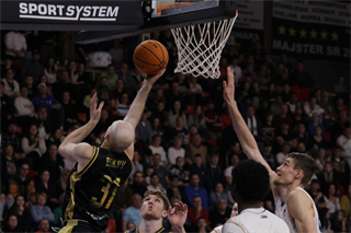 29. Kolo Niké SBL: BC Prievidza - Spišskí Rytieri 77:71 (foto: Ladislav Szibilla)	