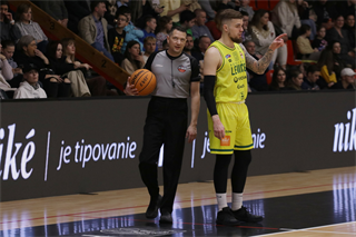31. Kolo Niké SBL - BC Prievidza : Patrioti Levice 80:71 (foto: Ladislav Szibilla)	