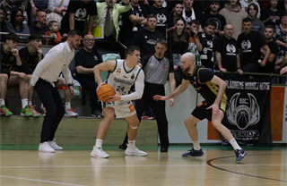 32. Kolo Niké SBL: MBK Handlová - BC Prievidza 81:88 (foto: Ladislav Szibilla)	