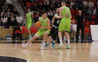 36. Kolo Niké SBL: BC Prievidza - Slávia SPU Nitra 106:68 (foto: Ladislav Szibilla)	