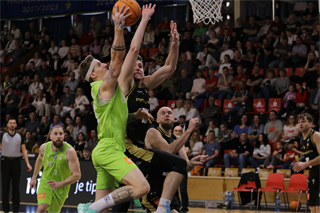 36. Kolo Niké SBL: BC Prievidza - Slávia SPU Nitra 106:68 (foto: Ladislav Szibilla)	