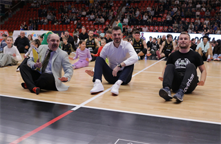 36. Kolo Niké SBL: BC Prievidza - Slávia SPU Nitra 106:68 (foto: Ladislav Szibilla)	