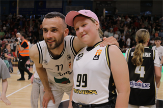 1. zápas štvrťfinále Niké SBL: BC Prievidza - Inter Bratislava 88:84 (foto: Ladislav Szibilla)	