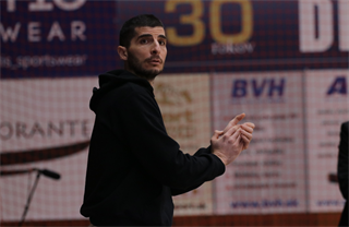 3. zápas štvrťfinále Niké SBL: BC Prievidza - Inter Bratislava 79:69 (foto: Ladislav Szibilla)	