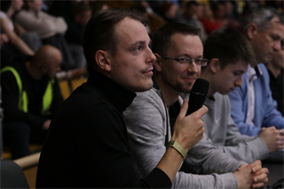 3. zápas štvrťfinále Niké SBL: BC Prievidza - Inter Bratislava 79:69 (foto: Ladislav Szibilla)	