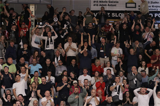 3. zápas štvrťfinále Niké SBL: BC Prievidza - Inter Bratislava 79:69 (foto: Ladislav Szibilla)	