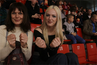 3. zápas štvrťfinále Niké SBL: BC Prievidza - Inter Bratislava 79:69 (foto: Ladislav Szibilla)	