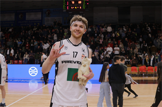 3. zápas štvrťfinále Niké SBL: BC Prievidza - Inter Bratislava 79:69 (foto: Ladislav Szibilla)	
