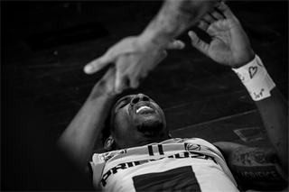 3. štvrťfinále Niké SBL: BC Prievidza - Inter Bratislava 79:69 (foto: Vladimír Králik)	