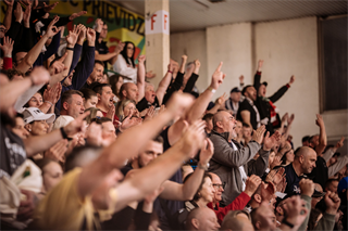 3. štvrťfinále Niké SBL: BC Prievidza - Inter Bratislava 79:69 (foto: Vladimír Králik)	
