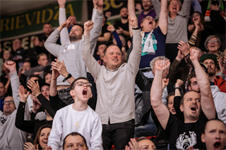 3. štvrťfinále Niké SBL: BC Prievidza - Inter Bratislava 79:69 (foto: Vladimír Králik)	