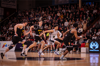 3. štvrťfinále Niké SBL: BC Prievidza - Inter Bratislava 79:69 (foto: Vladimír Králik)	