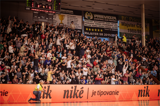 3. štvrťfinále Niké SBL: BC Prievidza - Inter Bratislava 79:69 (foto: Vladimír Králik)	