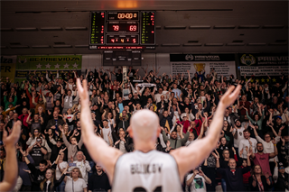 3. štvrťfinále Niké SBL: BC Prievidza - Inter Bratislava 79:69 (foto: Vladimír Králik)	