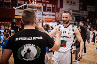 3. štvrťfinále Niké SBL: BC Prievidza - Inter Bratislava 79:69 (foto: Vladimír Králik)	