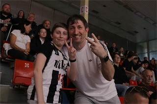 5. zápas štvrťfinále Niké SBL: BC Prievidza - Inter Bratislava 79:78 (foto: Ladislav Szibilla)	