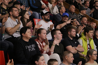 5. zápas štvrťfinále Niké SBL: BC Prievidza - Inter Bratislava 79:78 (foto: Ladislav Szibilla)	