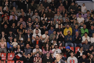 5. zápas štvrťfinále Niké SBL: BC Prievidza - Inter Bratislava 79:78 (foto: Ladislav Szibilla)	