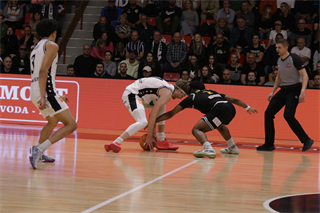5. zápas štvrťfinále Niké SBL: BC Prievidza - Inter Bratislava 79:78 (foto: Ladislav Szibilla)	