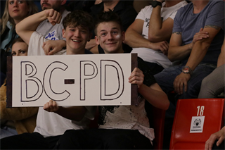 5. zápas štvrťfinále Niké SBL: BC Prievidza - Inter Bratislava 79:78 (foto: Ladislav Szibilla)	