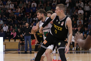 5. zápas štvrťfinále Niké SBL: BC Prievidza - Inter Bratislava 79:78 (foto: Ladislav Szibilla)	