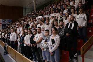 1. zápas semifinále Niké SBL: BC Prievidza - Spišskí Rytieri 81:83 (foto: Ladislav Szibilla)	
