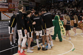 1. zápas semifinále Niké SBL: BC Prievidza - Spišskí Rytieri 81:83 (foto: Ladislav Szibilla)	