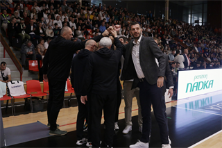 1. zápas semifinále Niké SBL: BC Prievidza - Spišskí Rytieri 81:83 (foto: Ladislav Szibilla)	