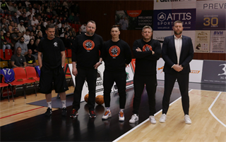 1. zápas semifinále Niké SBL: BC Prievidza - Spišskí Rytieri 81:83 (foto: Ladislav Szibilla)	