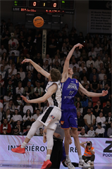 1. zápas semifinále Niké SBL: BC Prievidza - Spišskí Rytieri 81:83 (foto: Ladislav Szibilla)	