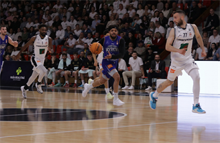 1. zápas semifinále Niké SBL: BC Prievidza - Spišskí Rytieri 81:83 (foto: Ladislav Szibilla)	