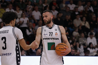 1. zápas semifinále Niké SBL: BC Prievidza - Spišskí Rytieri 81:83 (foto: Ladislav Szibilla)	
