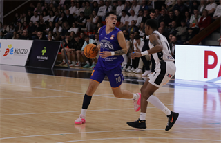 1. zápas semifinále Niké SBL: BC Prievidza - Spišskí Rytieri 81:83 (foto: Ladislav Szibilla)	