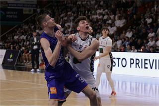 1. zápas semifinále Niké SBL: BC Prievidza - Spišskí Rytieri 81:83 (foto: Ladislav Szibilla)	