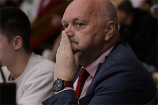 1. zápas semifinále Niké SBL: BC Prievidza - Spišskí Rytieri 81:83 (foto: Ladislav Szibilla)	