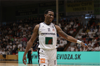 1. zápas semifinále Niké SBL: BC Prievidza - Spišskí Rytieri 81:83 (foto: Ladislav Szibilla)	