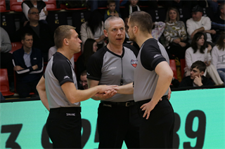 1. zápas semifinále Niké SBL: BC Prievidza - Spišskí Rytieri 81:83 (foto: Ladislav Szibilla)	