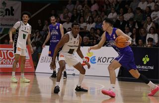 1. zápas semifinále Niké SBL: BC Prievidza - Spišskí Rytieri 81:83 (foto: Ladislav Szibilla)	