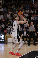 1. zápas semifinále Niké SBL: BC Prievidza - Spišskí Rytieri 81:83 (foto: Ladislav Szibilla)	