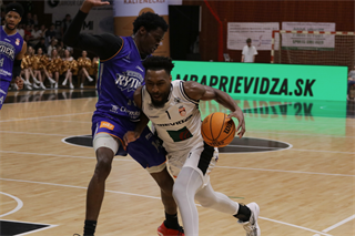 1. zápas semifinále Niké SBL: BC Prievidza - Spišskí Rytieri 81:83 (foto: Ladislav Szibilla)	