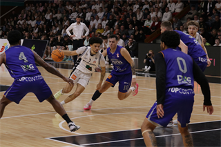 1. zápas semifinále Niké SBL: BC Prievidza - Spišskí Rytieri 81:83 (foto: Ladislav Szibilla)	
