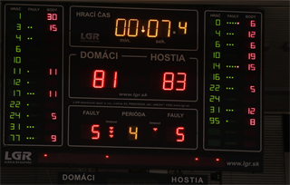 1. zápas semifinále Niké SBL: BC Prievidza - Spišskí Rytieri 81:83 (foto: Ladislav Szibilla)	