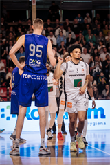 1. semifinále Niké SBL: BC Prievidza - Spišskí Rytieri 81:83 (foto: Vladimír Králik)	