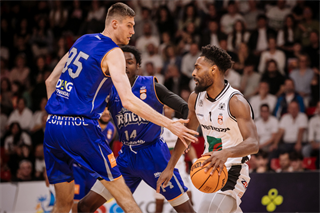 1. semifinále Niké SBL: BC Prievidza - Spišskí Rytieri 81:83 (foto: Vladimír Králik)	