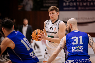 1. semifinále Niké SBL: BC Prievidza - Spišskí Rytieri 81:83 (foto: Vladimír Králik)	