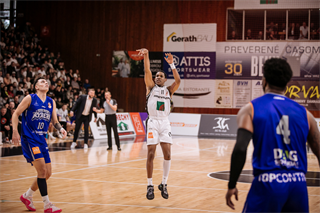 1. semifinále Niké SBL: BC Prievidza - Spišskí Rytieri 81:83 (foto: Vladimír Králik)	
