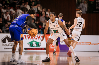 1. semifinále Niké SBL: BC Prievidza - Spišskí Rytieri 81:83 (foto: Vladimír Králik)	